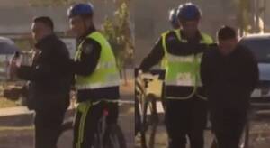 Crónica / [VIDEO] Cronista fue "capturado" por polis durante cobertura