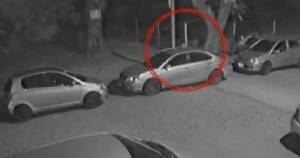La Nación / Malviviente solo necesitó un minuto para robar un auto en Laguna Grande