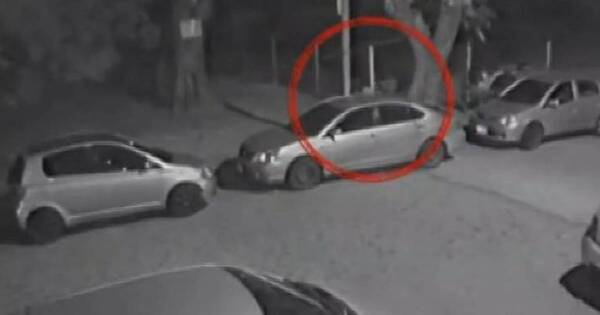 La Nación / Malviviente solo necesitó un minuto para robar un auto en Laguna Grande