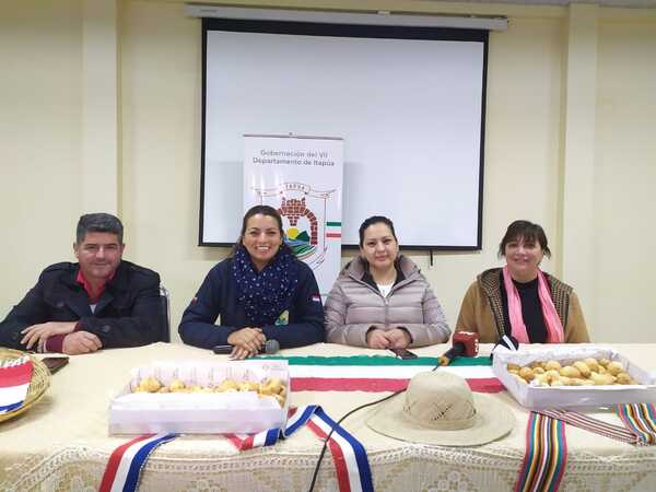 Elaboración de chipa en vivo con renombrados chiperos de Cnel. Bogado