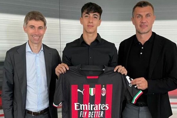 Hugo Cuenca, listo para debutar este sábado en la Primavera del Milan