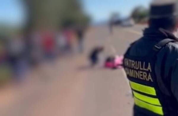 Crónica / Docente paró sobre la ruta y colectivo se la llevó por delante