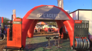 L´ACERIE se aproxima a productores con materiales de acero en la Expo Rodeo Trébol
