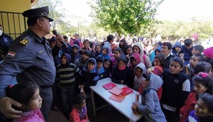 Caminera realizó charlas sobre educación vial en Paraguarí y Guairá •
