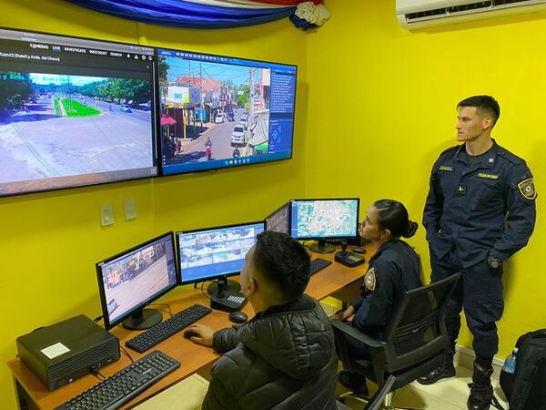 En Horqueta habilitan cámaras de 911 con reconocimiento facial