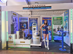 Perforagua presentó sus productos y servicios en la Expo Máquina