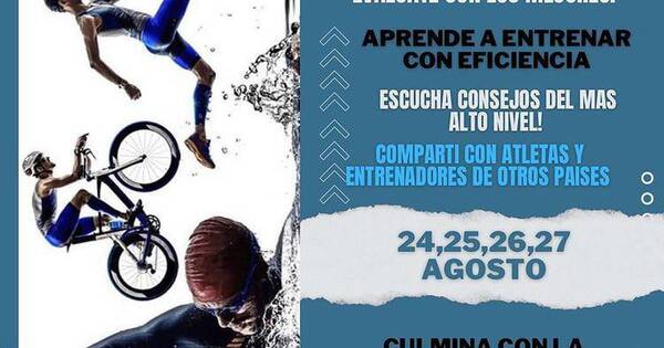 La Nación / Realizarán una clínica deportiva de triathlón con los mejores atletas y entrenadores