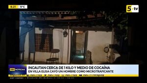 Incautan cerca de 1 kilo y medio de cocaína - ABC Noticias - ABC Color