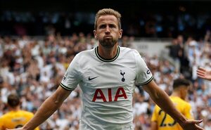 Con gol récord de Kane, Tottenham derrota al Wolverhampton