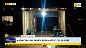 Mataron a una pareja en San Pedro del Paraná - ABC Noticias - ABC Color