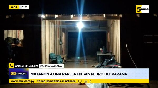 Mataron a una pareja en San Pedro del Paraná - ABC Noticias - ABC Color
