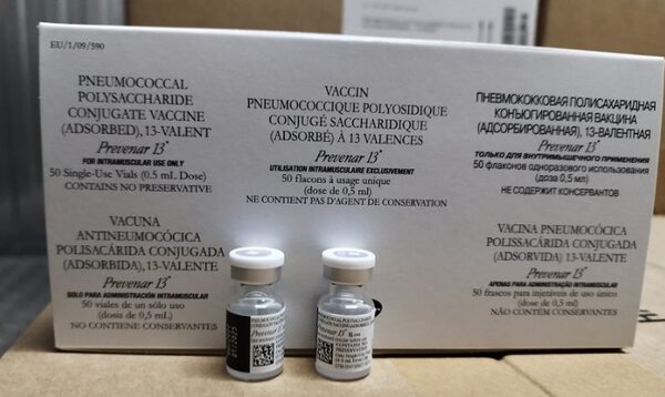 Paraguay recibe 200.000 dosis de vacunas contra el neumococo - Nacionales - ABC Color