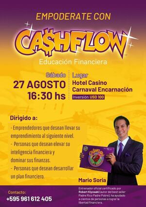 Curso de Cashflow llegará a Encarnación