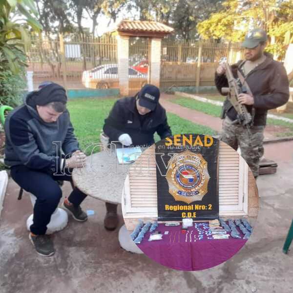 Intervienen “supermercado” de drogas frente mismo a la comisaría 7ª  - La Clave