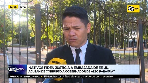 Nativos piden justicia a Embajada de EE.UU. - ABC Noticias - ABC Color