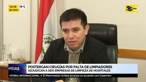 Postergan cirugías por falta de limpiadores - ABC Noticias - ABC Color