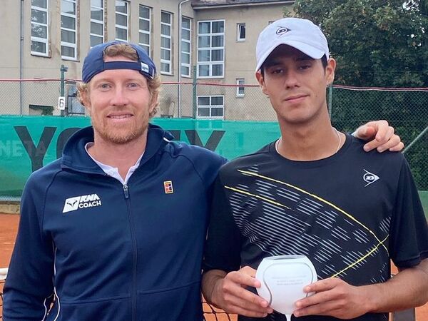 Adolfo Daniel Vallejo, el 1 de la ITF, es subcampeón en Praga - Tenis - ABC Color