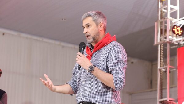 Mario Abdo lamentó que muchos dirigentes se dejen utilizar como “trapo de cocina” - Megacadena — Últimas Noticias de Paraguay