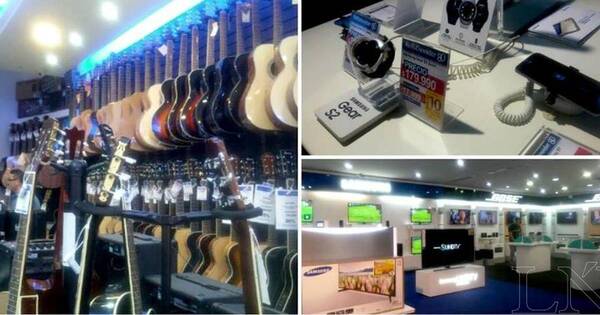 La Nación / Delincuentes saquearon una tienda de instrumentos musicales en Roque Alonso