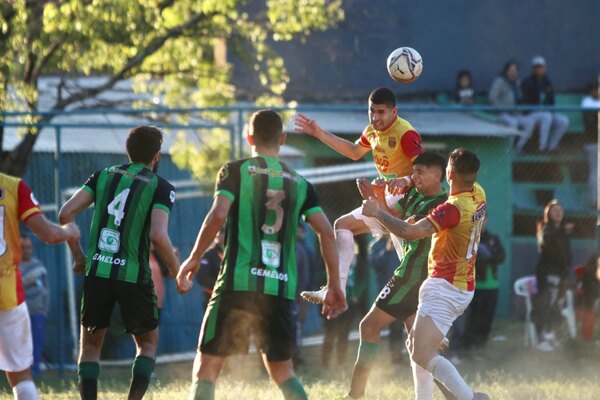 Bochornoso final en un partido de la Tercera División del fútbol paraguayo