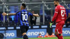Inter logra su primera victoria en la Serie A de Italia