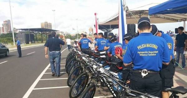 Patrullarán en bicicletas la costanera de Asunción - ADN Digital