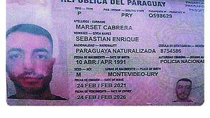 Marset se paseó a gusto por varios países con pasaporte paraguayo