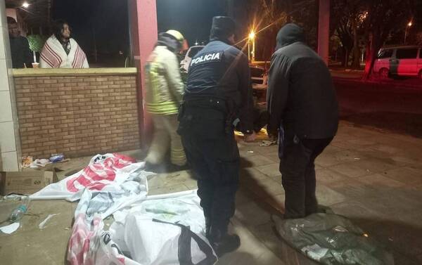 Crónica / Pidió ayuda porque lo acuchillaron y quedó preso