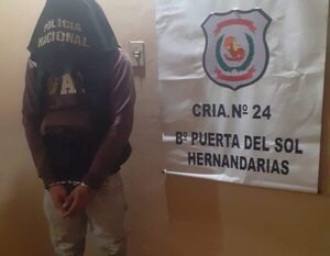 Capturan a alias «Kini’i», acusado de balear a un joven en Hernandarias