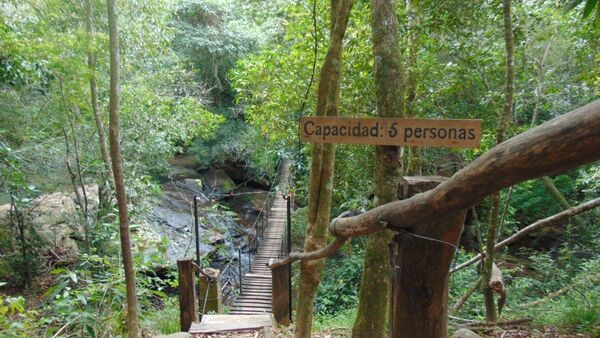 Salto Mirian Mabel, uno de los paraísos turísticos del Guairá