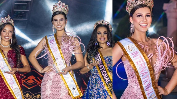 Itapuense se corona como Miss Teen International 2022.