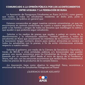 Estudiantes paraguayos en Rusia piden ayuda por problemas económicos | 1000 Noticias
