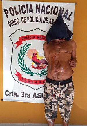 Detienen a supuesto asaltante con múltiples antecedentes - Policiales - ABC Color