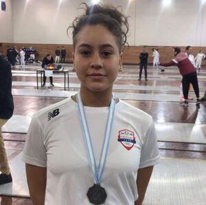 Esgrima en Argentina: Martínez conquista plata - Polideportivo - ABC Color