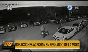 Robacoches acechan un barrio de Fernando de la Mora | Telefuturo