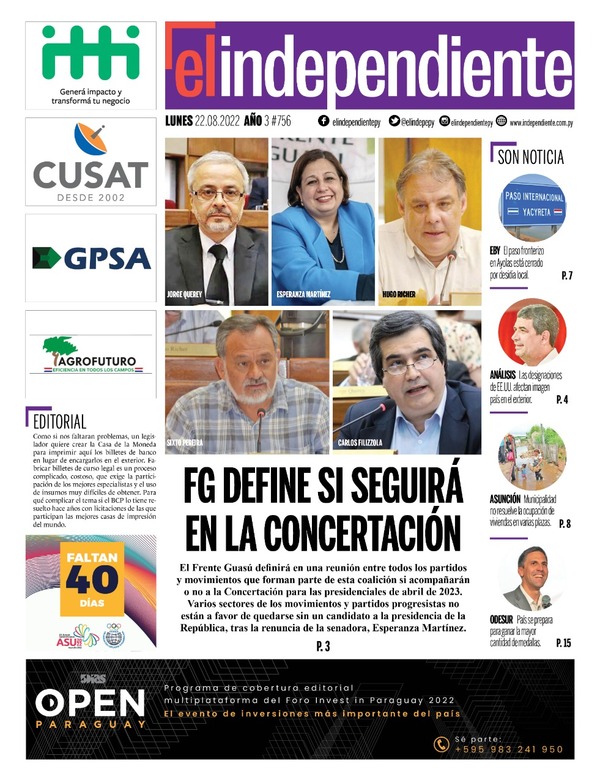 22-08-2022 - El Independiente