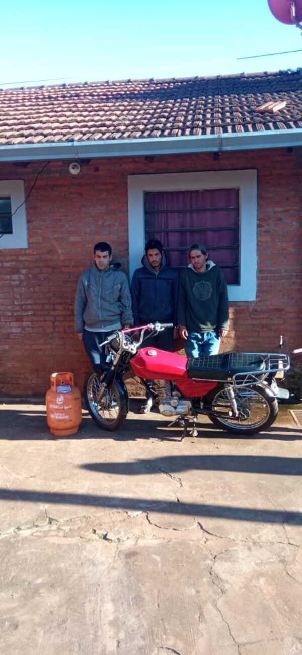 Peligrosos delincuentes son detenidos en Arroyo Porá