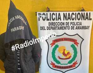 Joven fue detenido con motocicleta hurtada - Radio Imperio