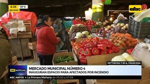Inauguran espacio para afectados en el Mercado 4 - ABC Noticias - ABC Color