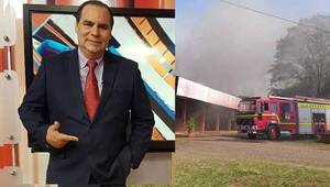Crónica / Periodista se solidarizó con compañeros de canal de Tv incendiado