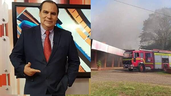 Crónica / Periodista se solidarizó con compañeros de canal de Tv incendiado