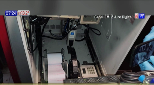 Vaciaron un cajero automático tras vulnerar el sistema de seguridad - Paraguaype.com