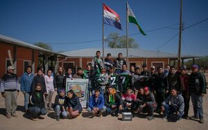 Entregaron alimentos e indumentarias deportivas a la Escuela Agrícola de Mariscal Estigarribia