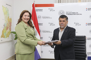 Indert entregó cinco títulos de propiedad de puestos sanitarios al Ministerio de Salud
