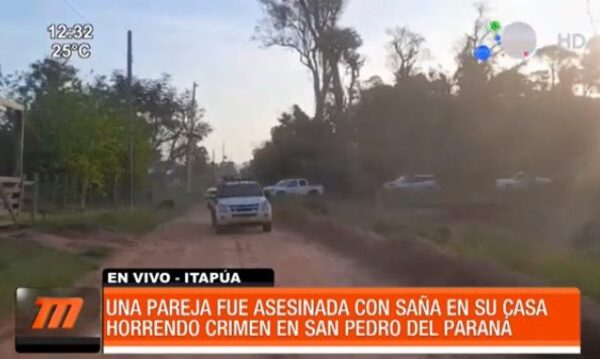 Horrendo crimen en San Pedro del Paraná | Telefuturo