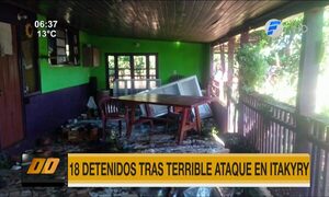 18 detenidos tras terrible ataque en Itakyry - Paraguaype.com