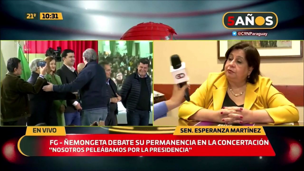Ñemongeta debate su permanencia en la Concertación - C9N
