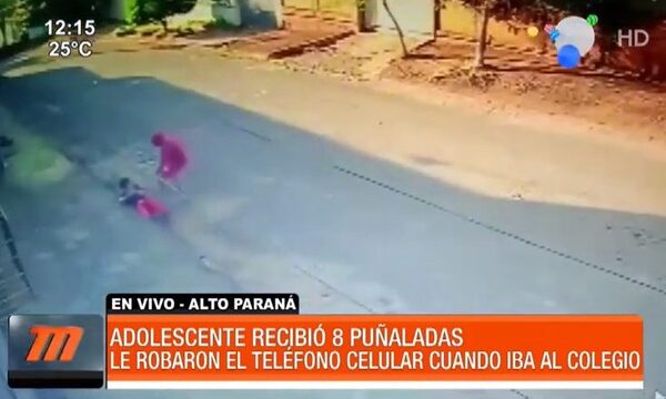Apuñalan a estudiante para robarle el celular | Telefuturo