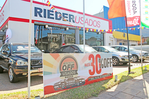 Llegó la gran feria de usados Agosto Off de Rieder | Empresas | 5Días