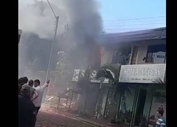 Crónica / Un incendio de la gran siete “encendió” a Itapúa Poty